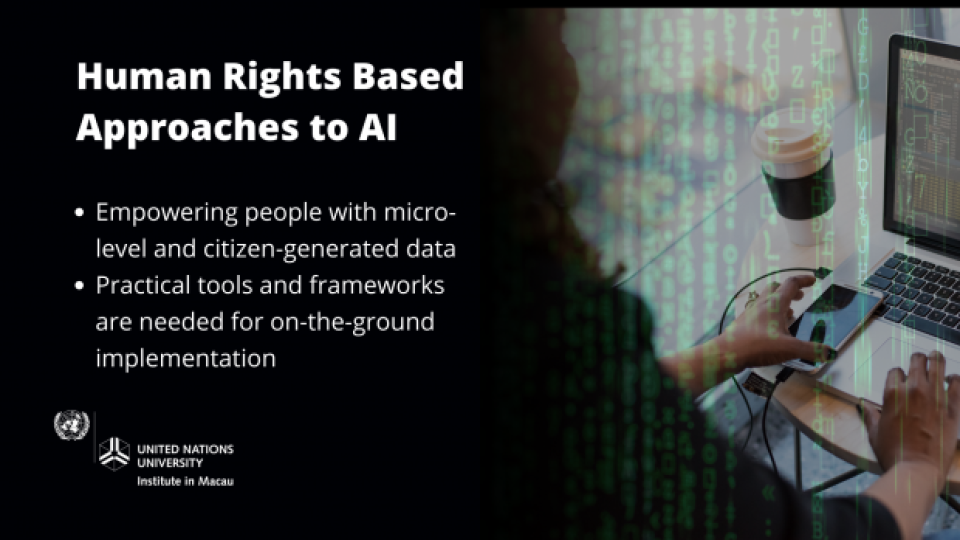 Human Rights Based Approaches to AI